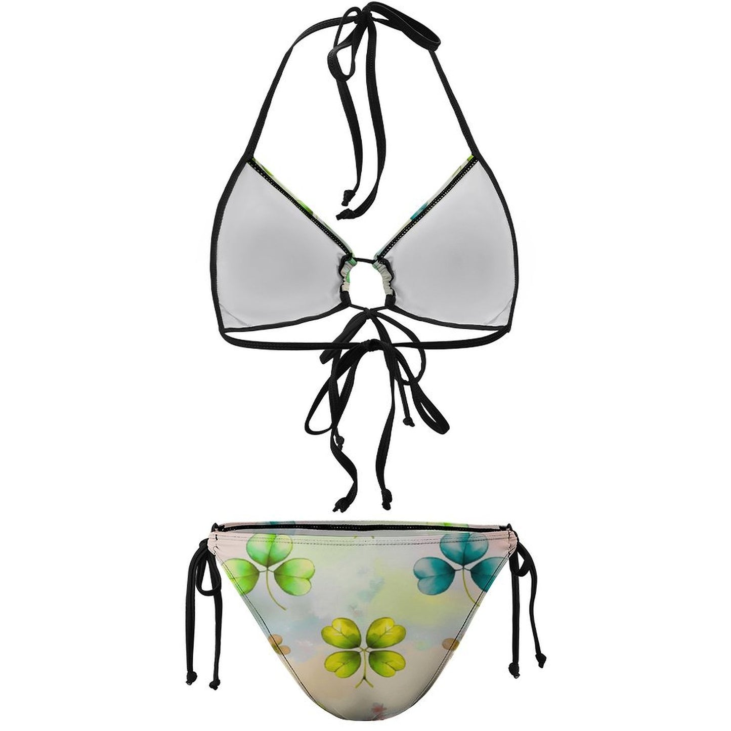 Set bikini con perizoma di design