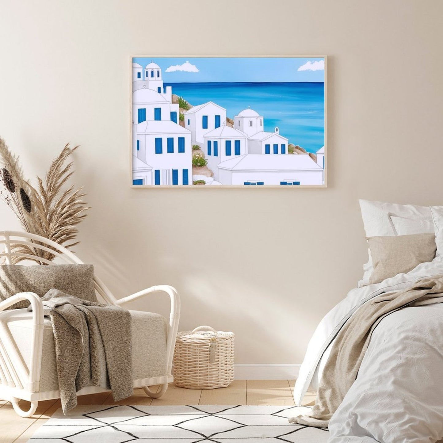 Stampa digitale "Santorini"