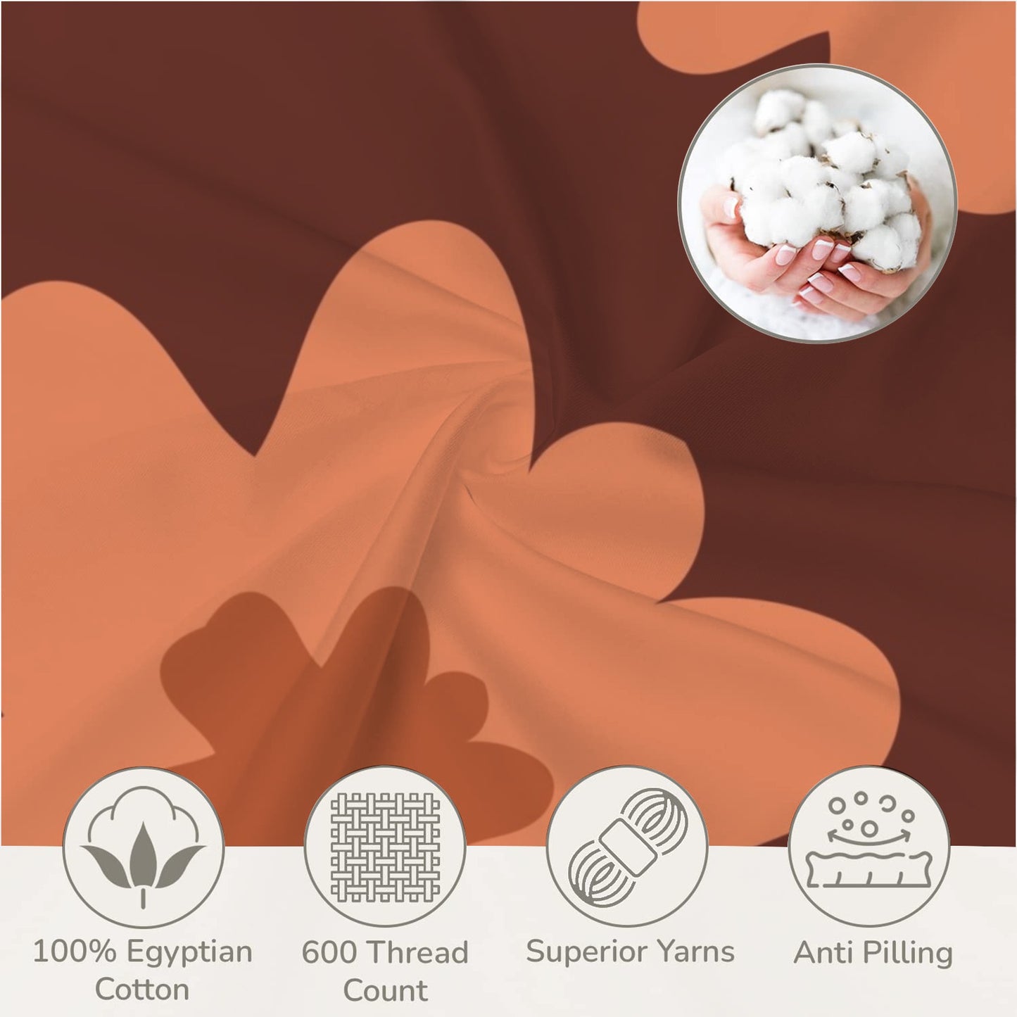 Set biancheria da letto "Fiori d'Arancio"