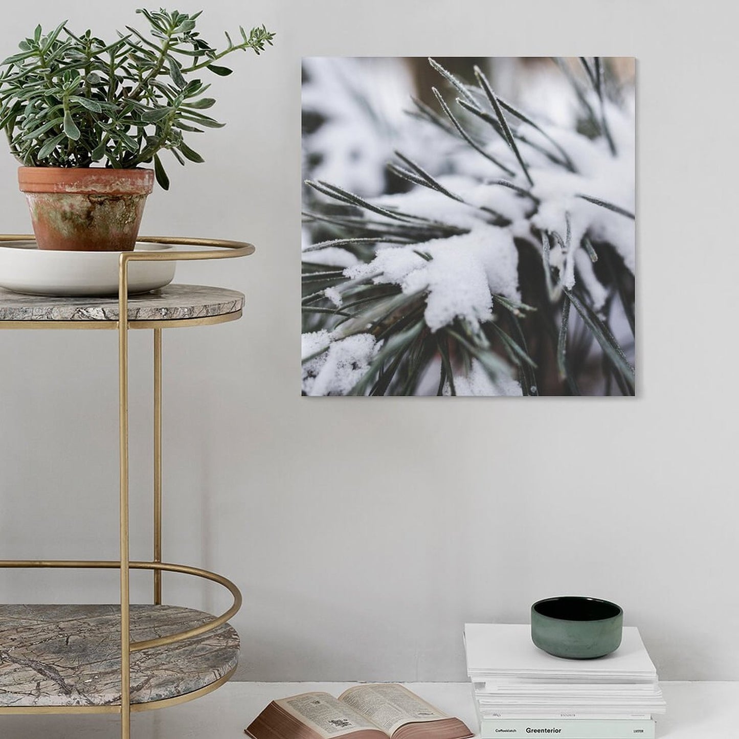 Stampa su tela "Inverno"