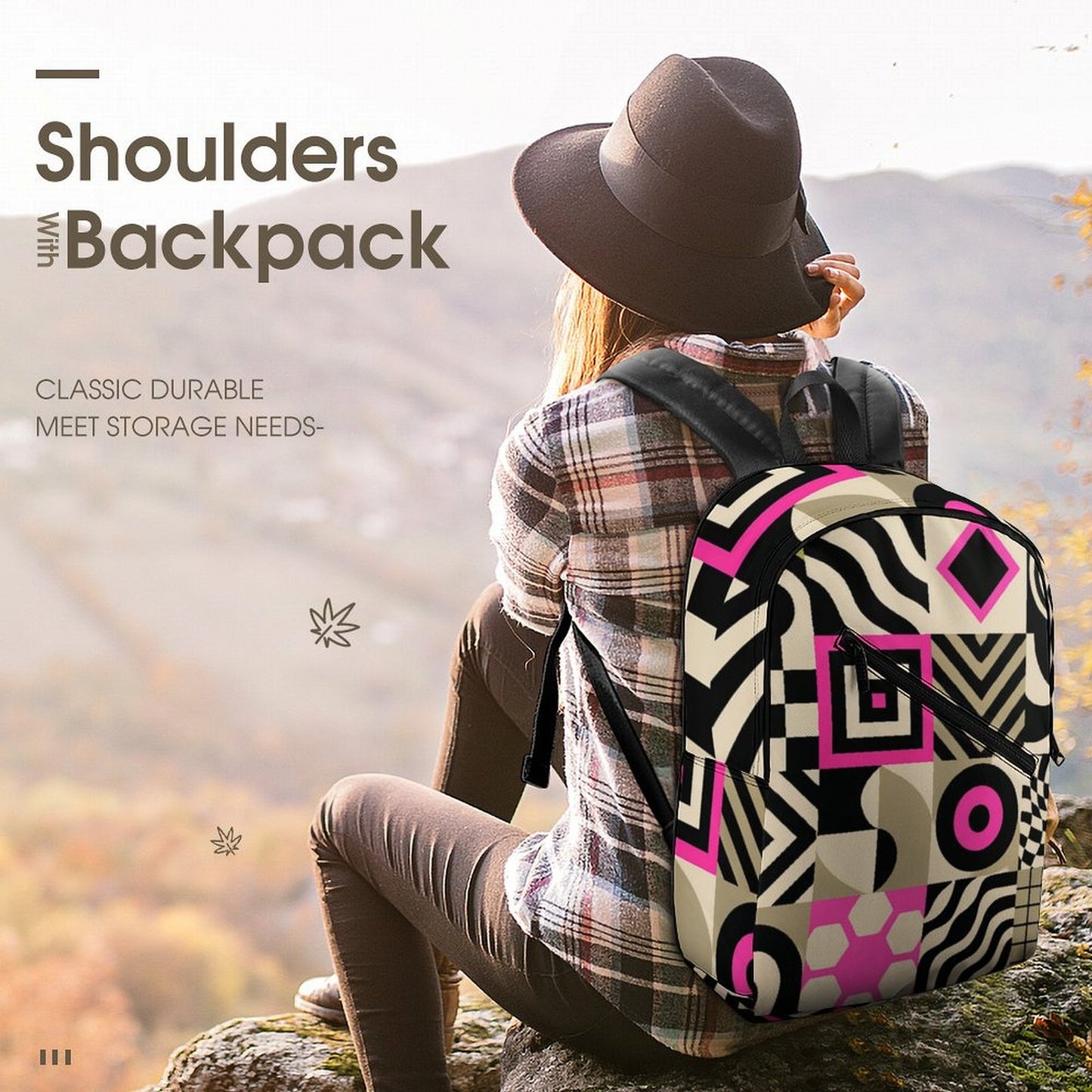 Zaino Design a 2 scomparti