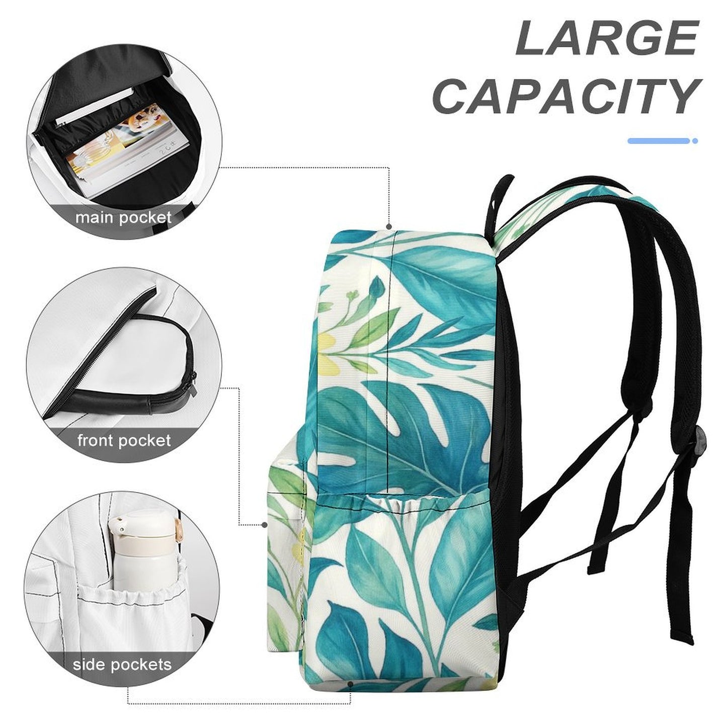 Zaino di Design in tessuto Oxford