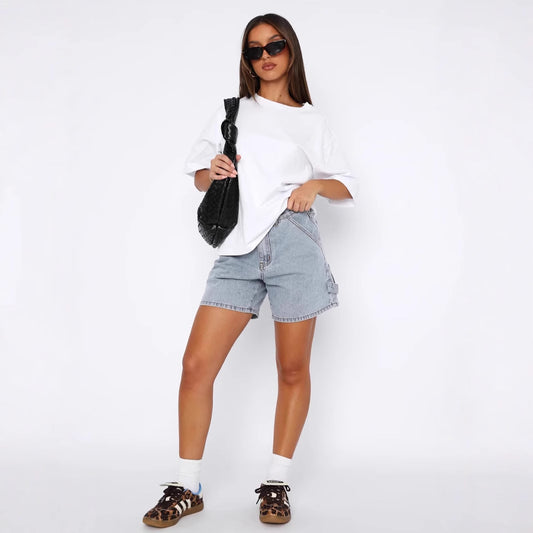 Denim Urban Luxe Shorts • FEI ADLER