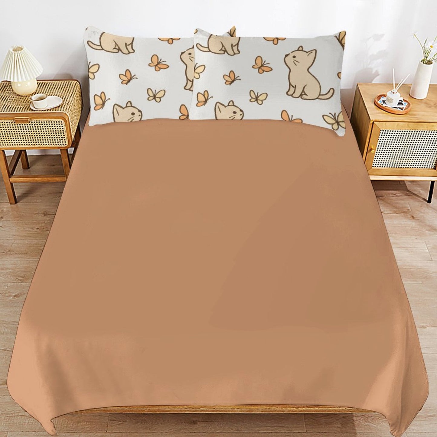 Set biancheria da letto "Amici in Rosa"