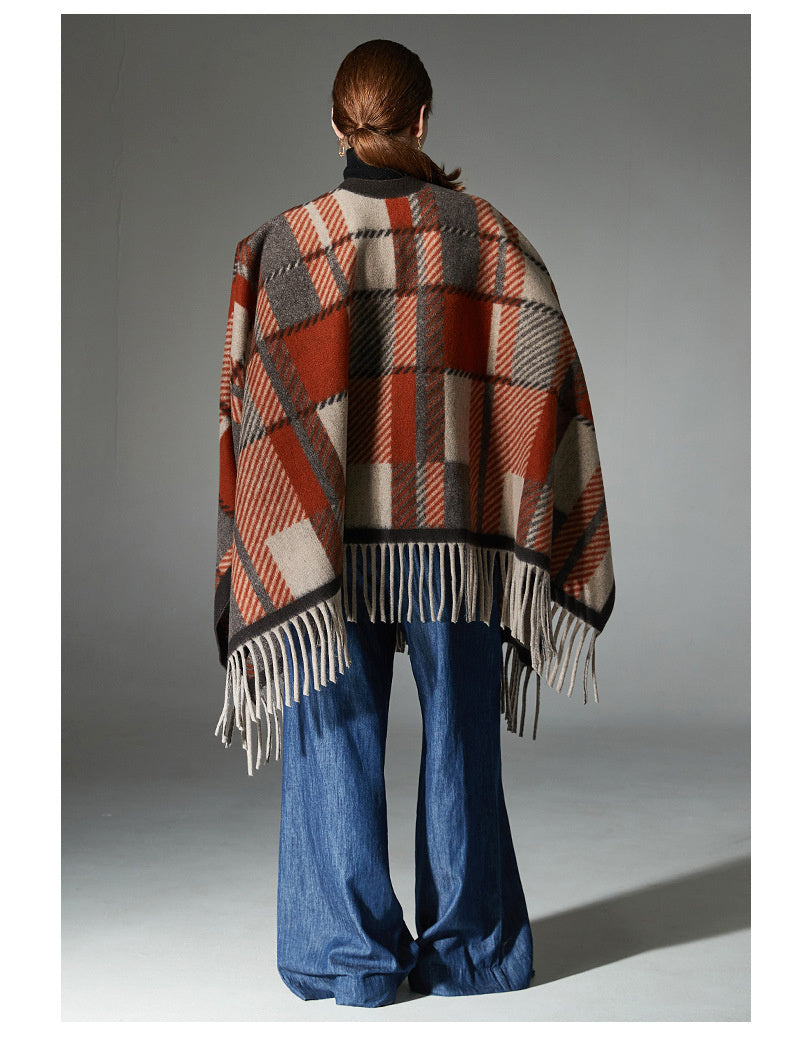 Scialle scozzese in nappa