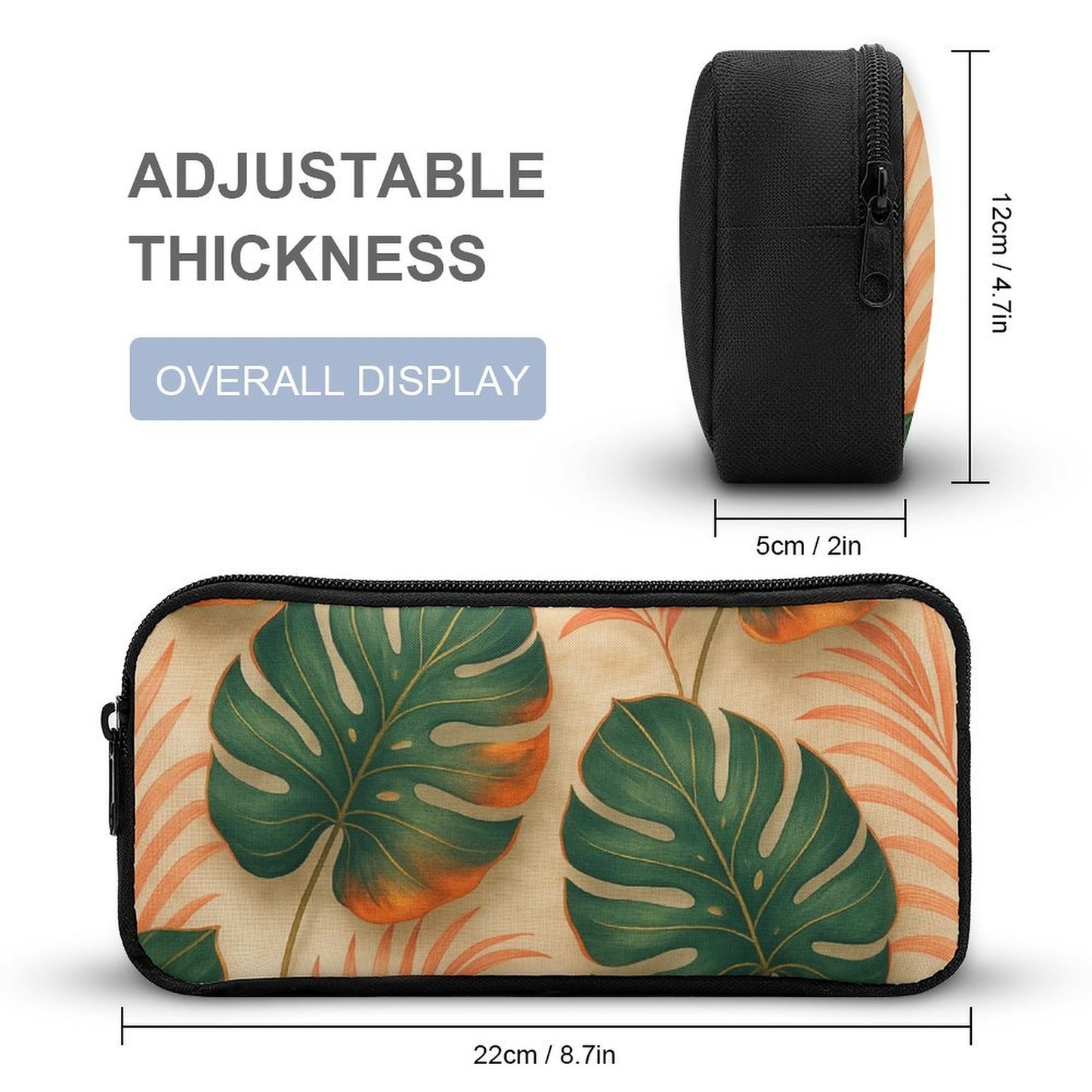 Set combinato zaino 3 in 1 con stampa all-over