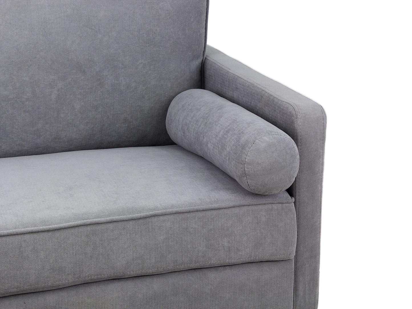 Divano in lino con 2 cuscini,  moderno ed elegante