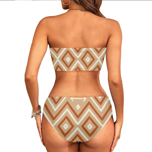 Costume da bagno bikini avvolgente