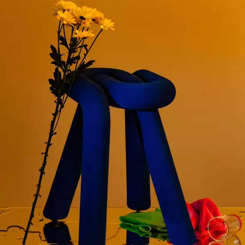 Sedia curva creativa in stile minimalista nordico