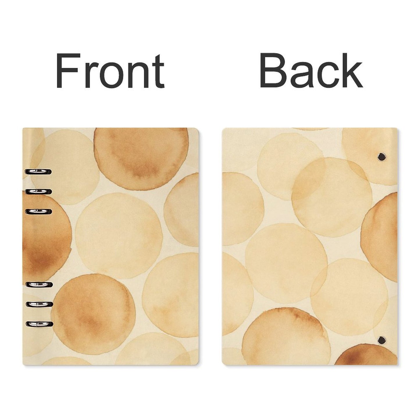 Quaderno con raccoglitore di design (A5) Bolle