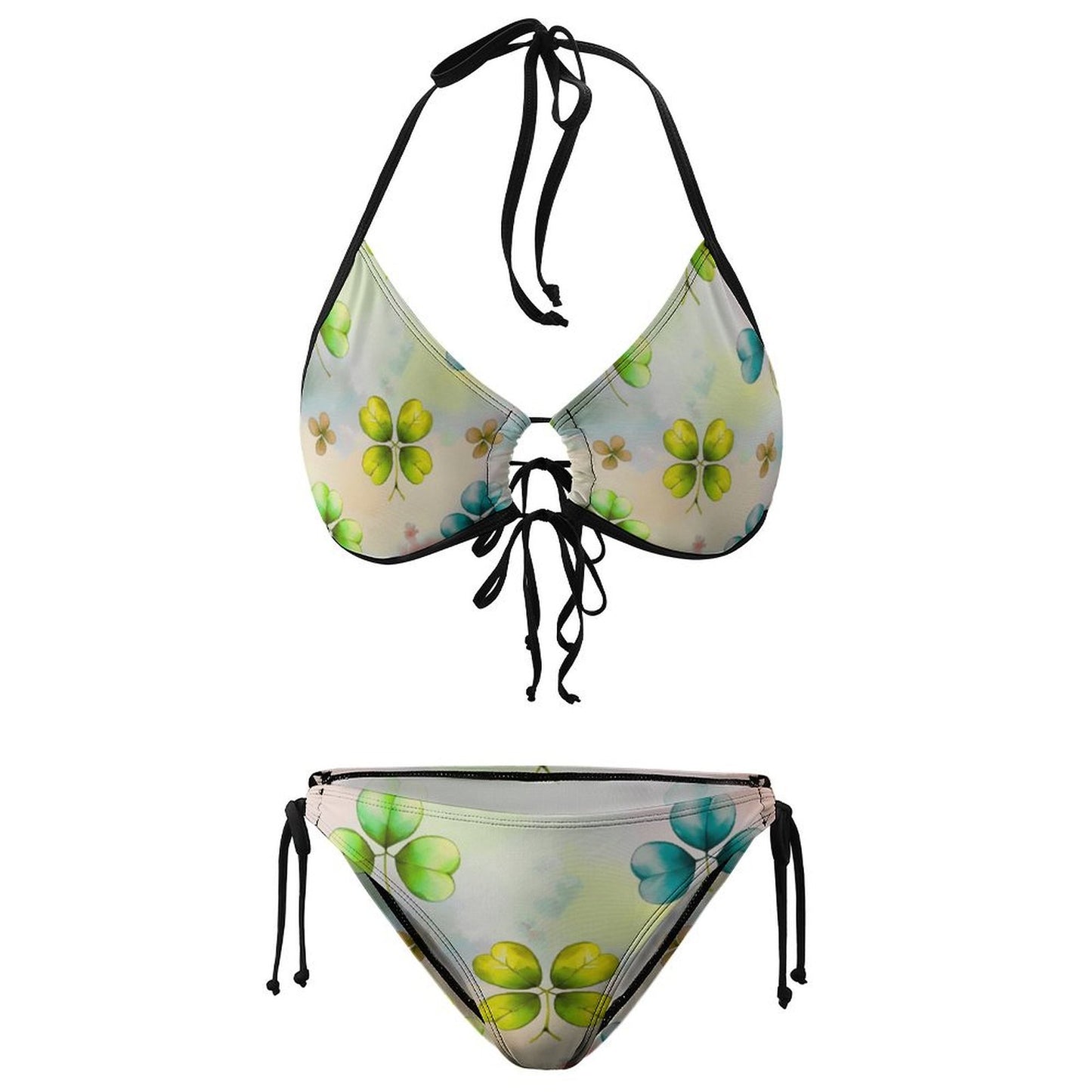 Set bikini con perizoma di design