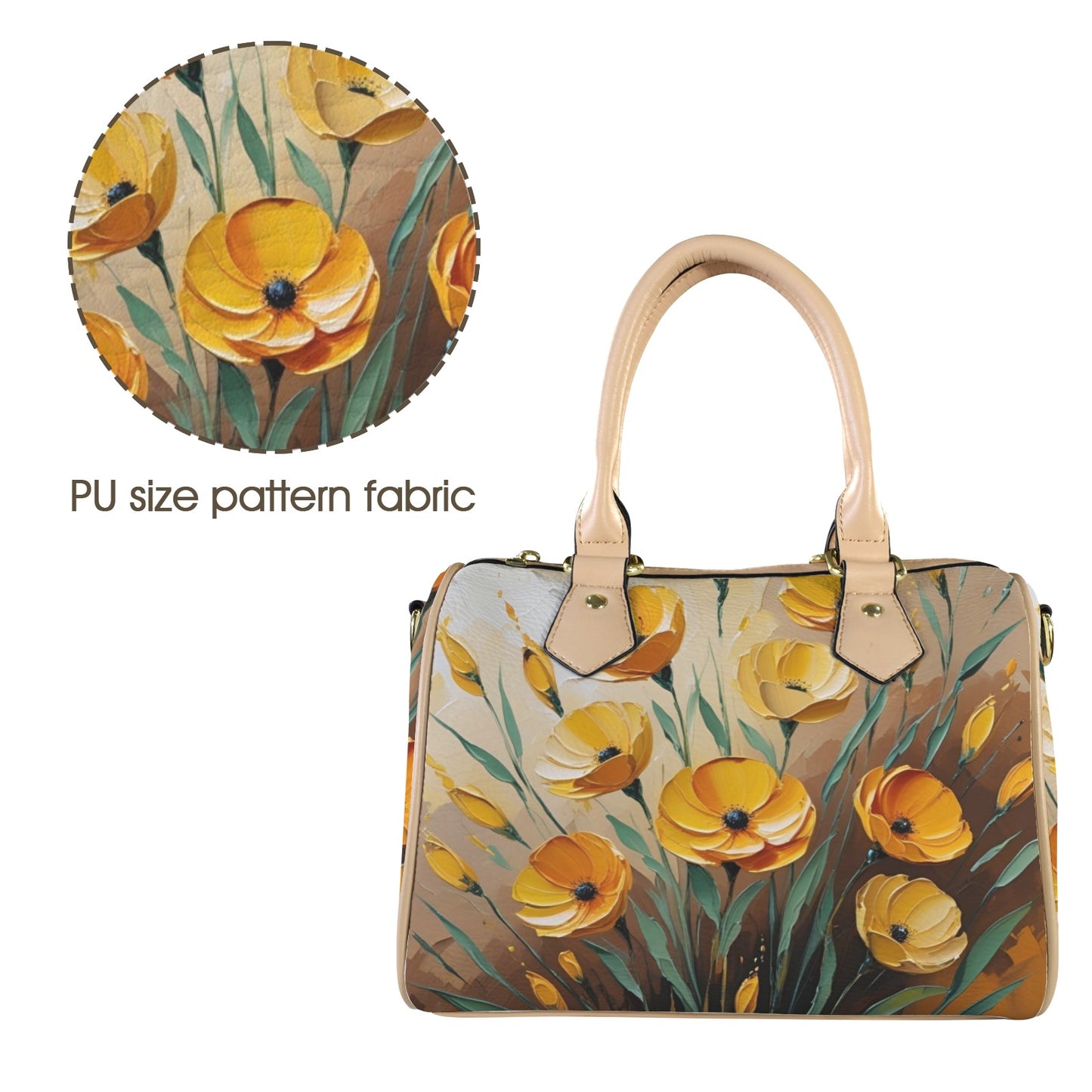 Borsa con manici "Papaveri"