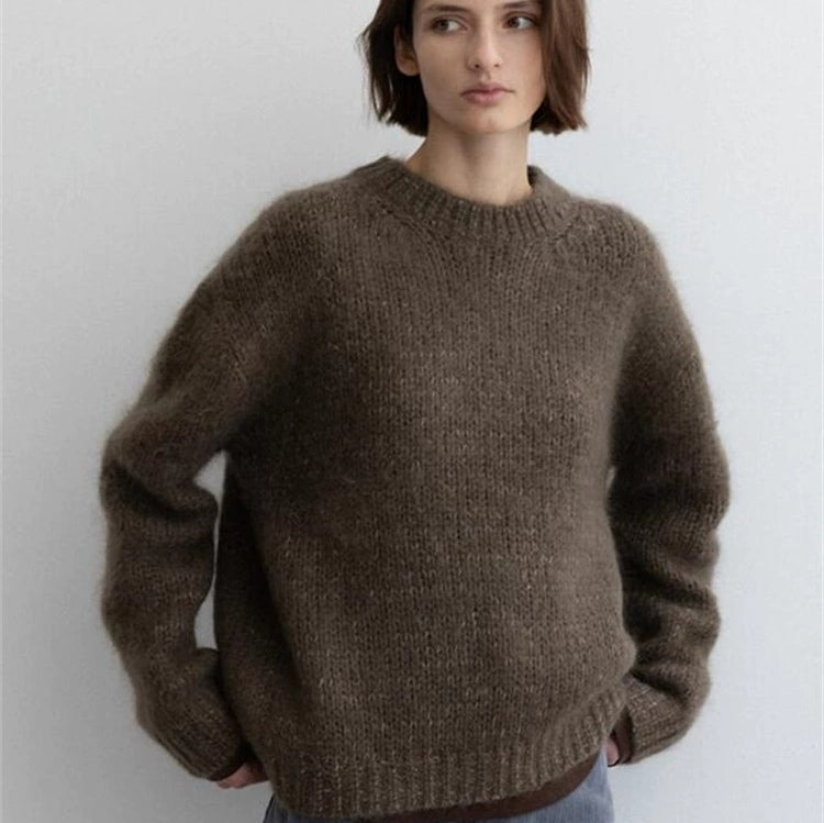 Maglione Oversize in Lana FEI ADLER – Essential Knit Urban Fit