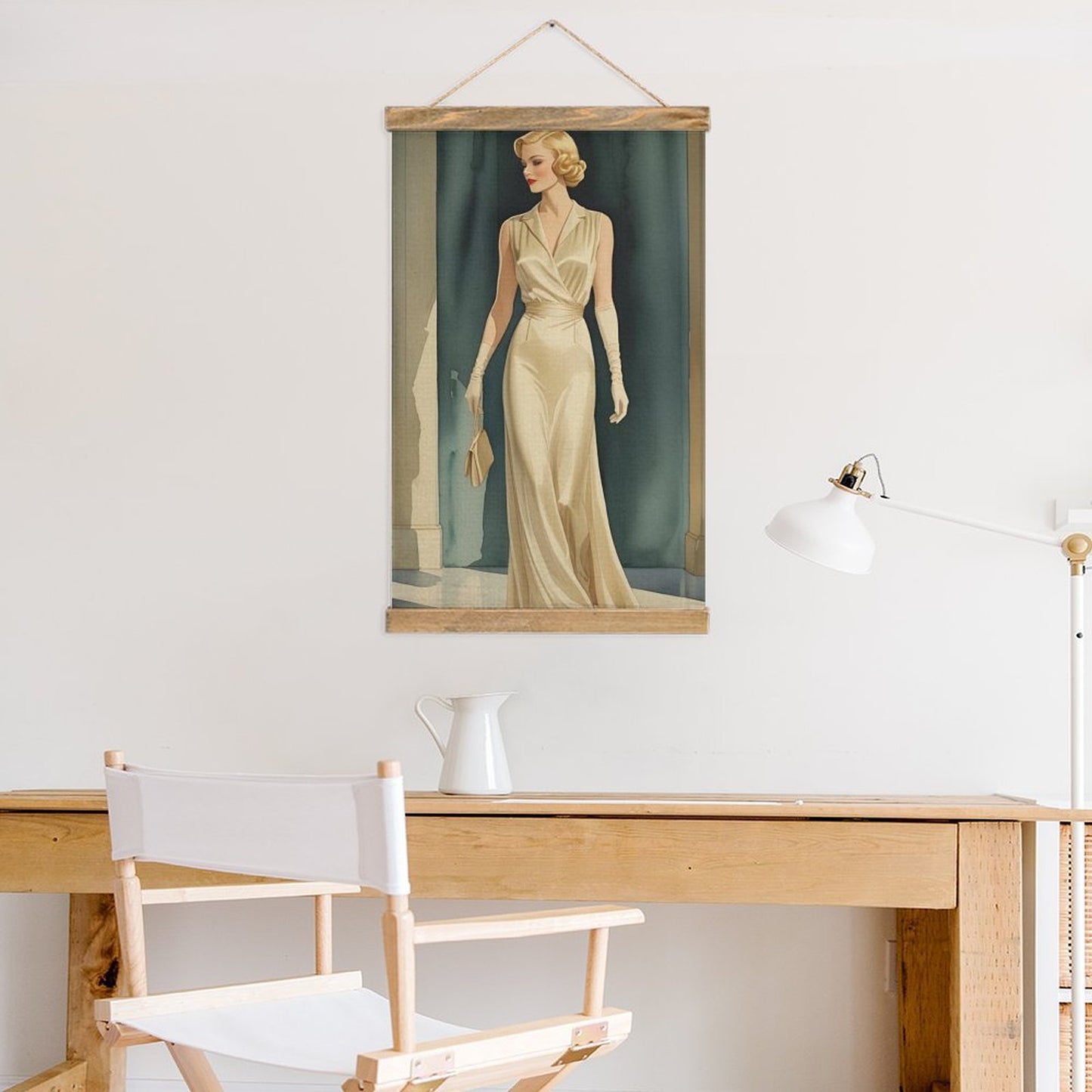 Stampa su tela "Dame"