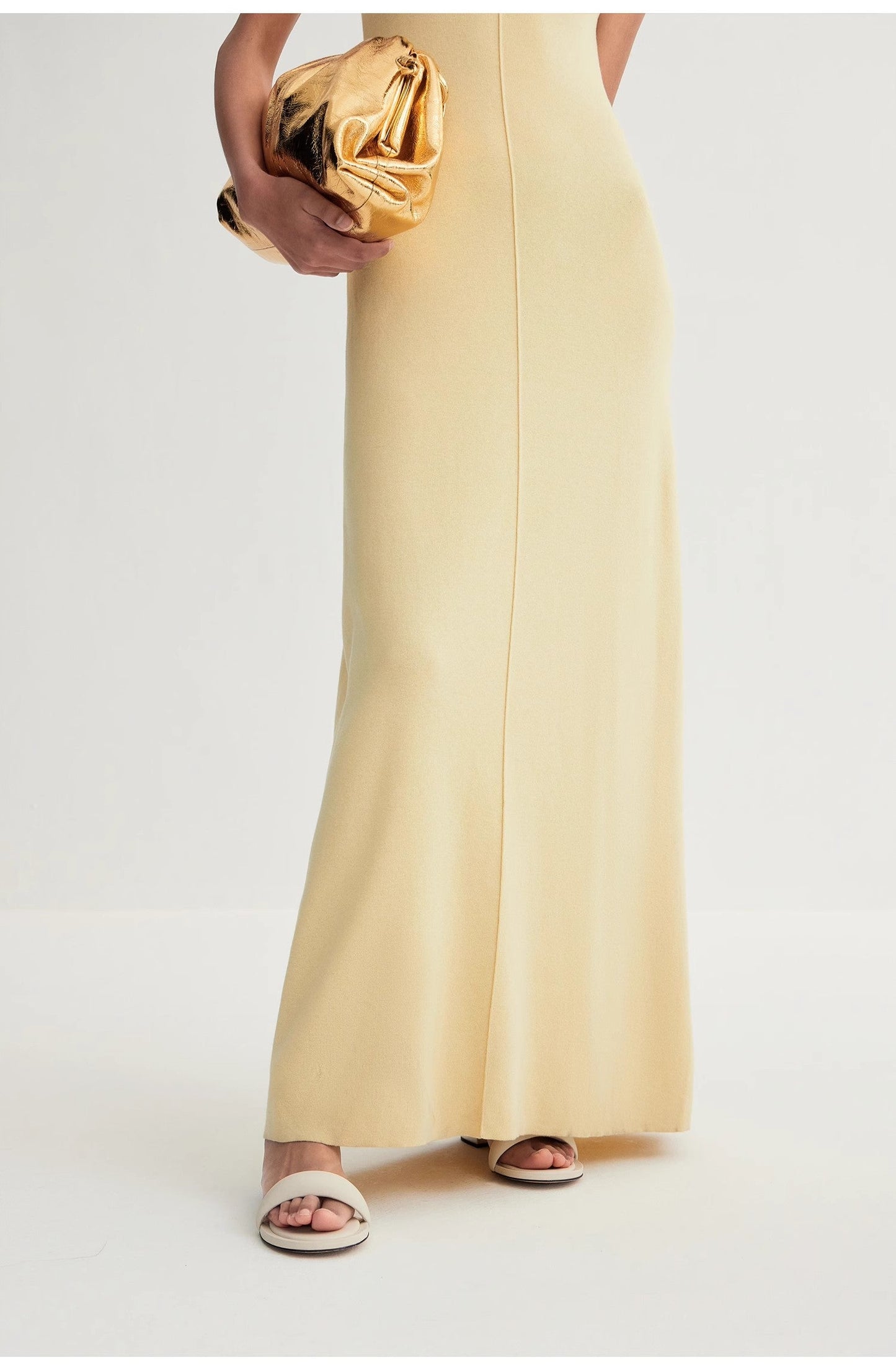 Abito in maglia di lana merino Fireladyfur "Lettere dell'isola"