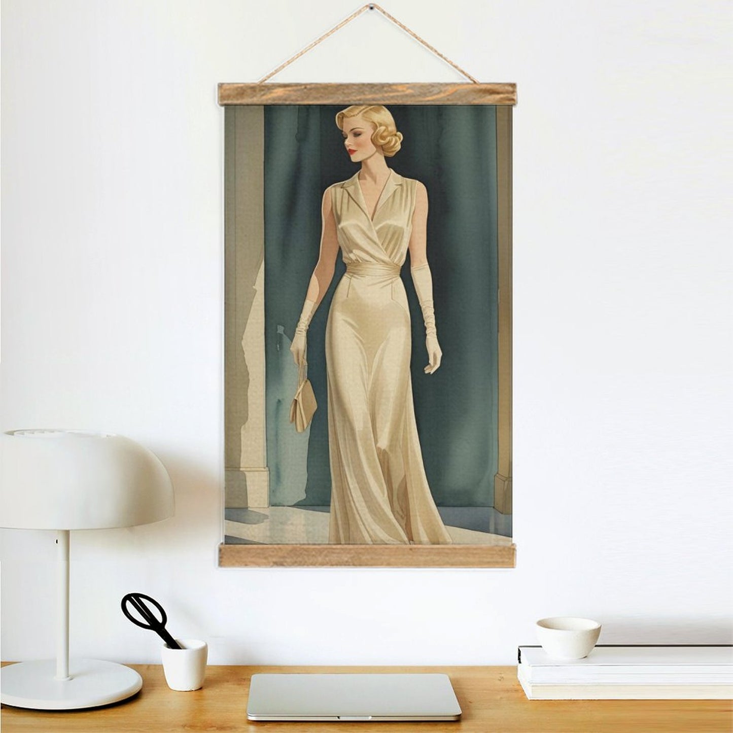 Stampa su tela "Dame"