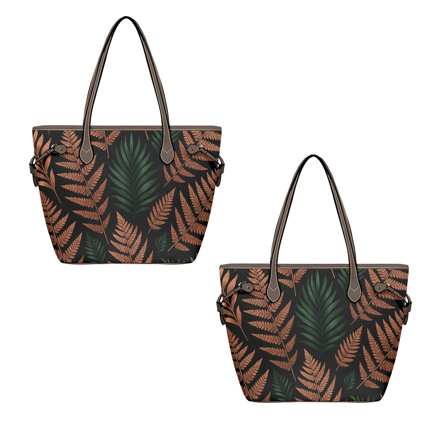 Borsa Tote "Felci Ramate"