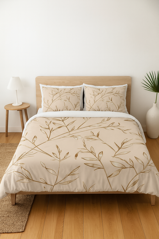 “Copripiumino in Seta Rami Dorati – FEI ADLER Luxury Bedroom”