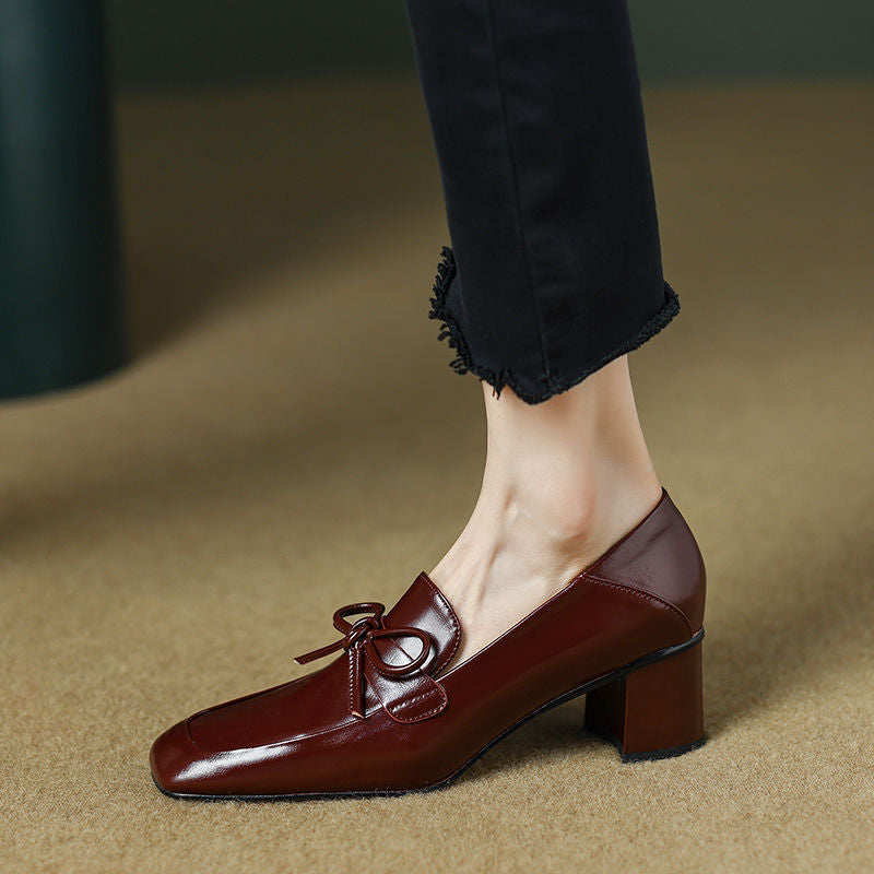 Scarpe in pelle retrò