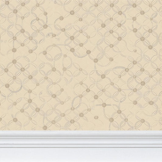 Carta da Parati con Motivo Ripetuto "Geometrie del Silenzio"