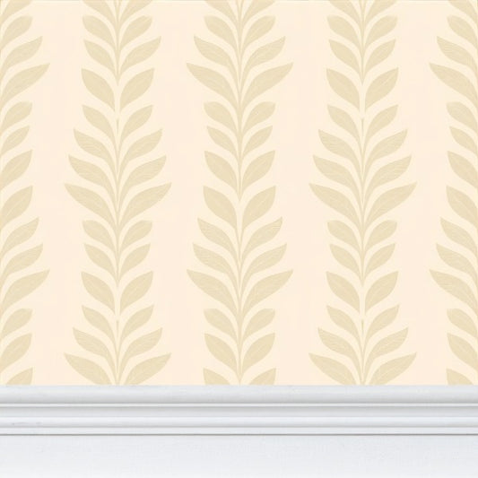 “Golden Serene Leaves” – Carta da Parati Luxury by FEI ADLER
