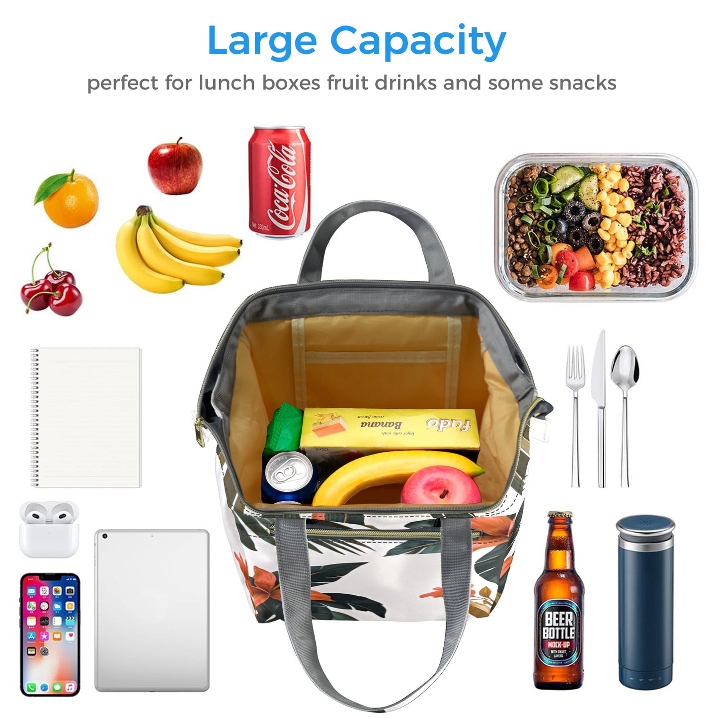 Borsa porta pranzo portatile