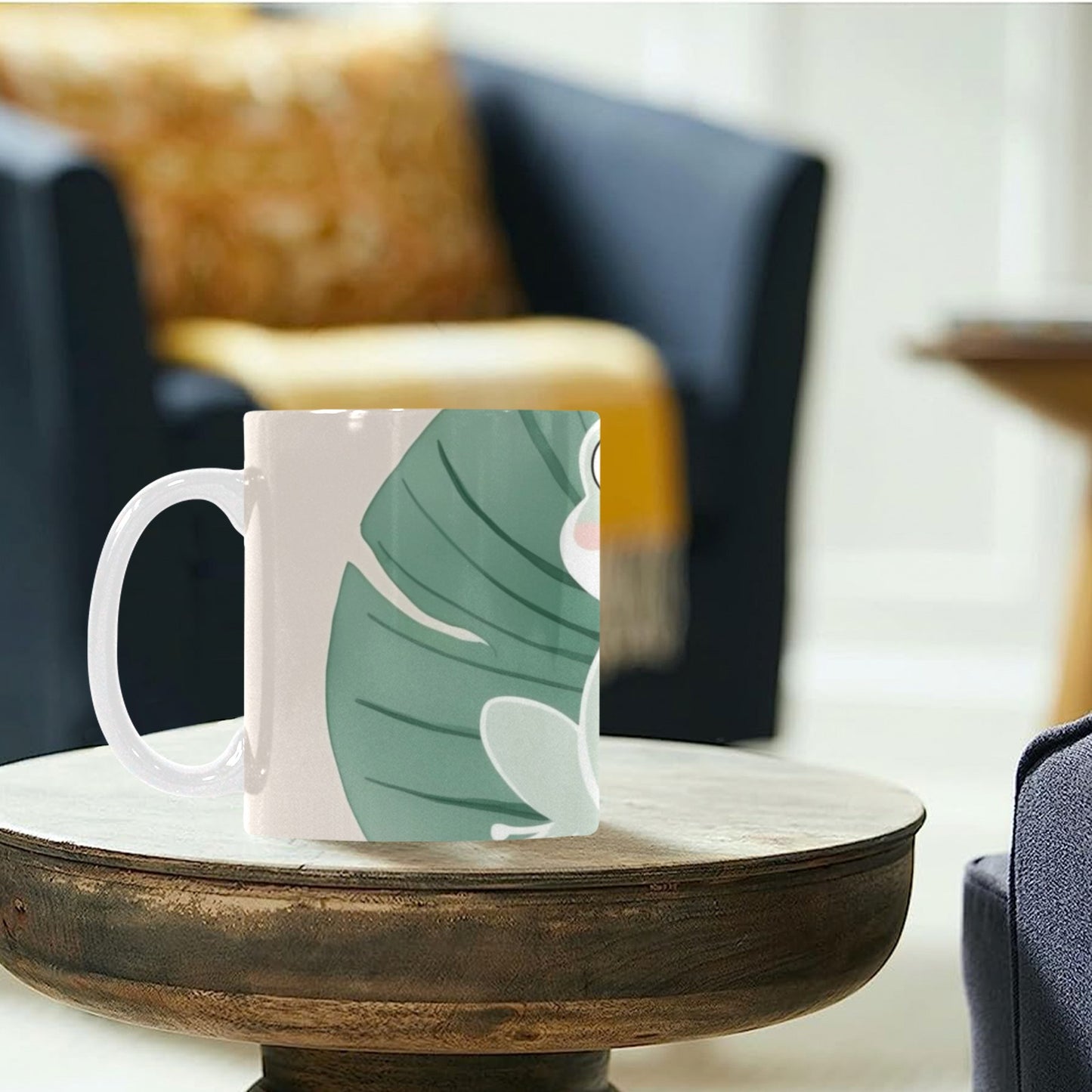 Tazza bianca di design