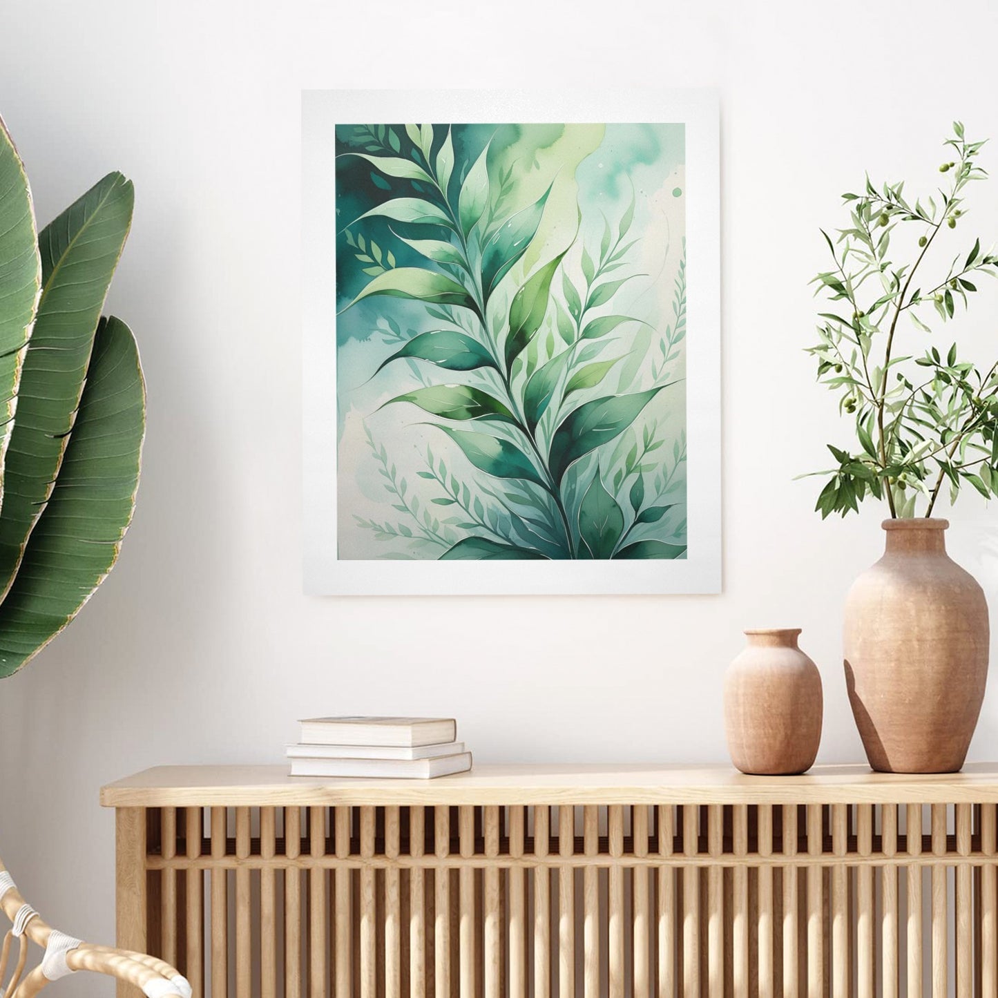 Stampa su tela "Acquerelli d'autore"