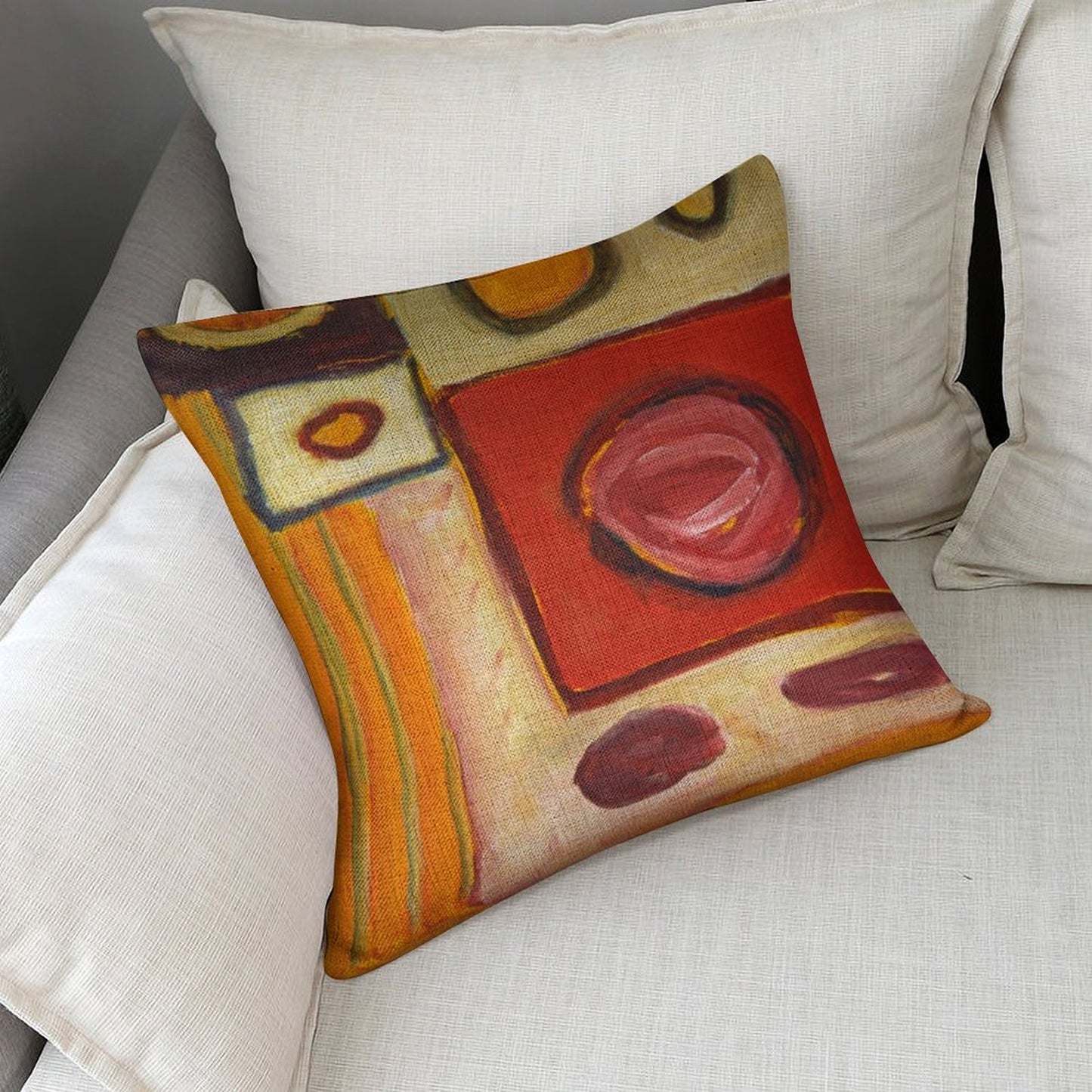 Federe, set di 4, "Astratti d'Autore"