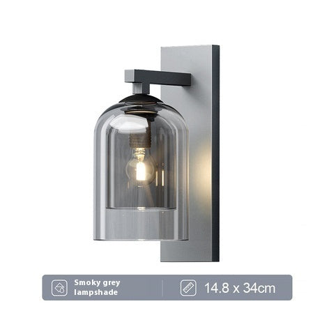 Nordic Letter Glow – Lampada in Vetro E27 dallo Stile Scandinavo