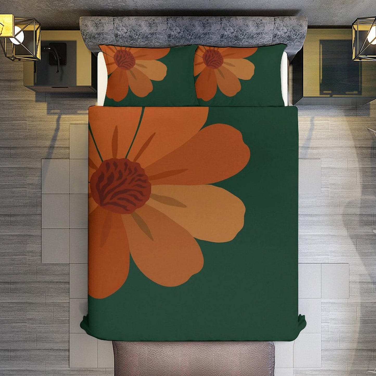 Set biancheria da letto "Petali d'Autunno"