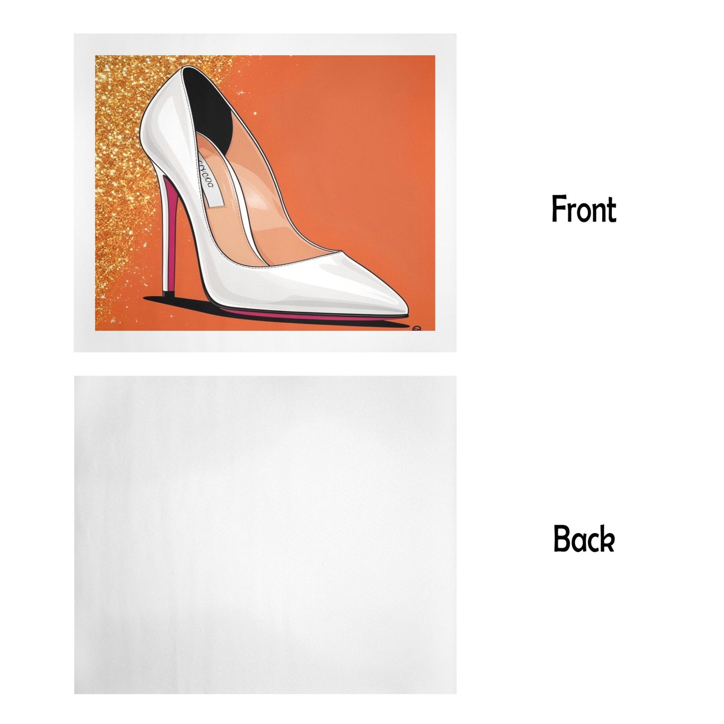 Trittico Artistico, stampa su tela "Pop Art"