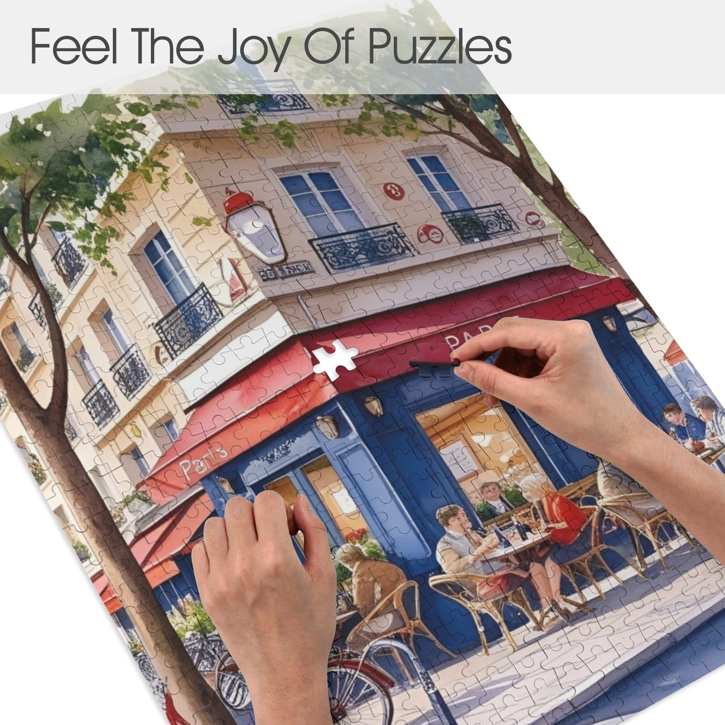 Puzzle rettangolare da 500 Pz "Bistrot"