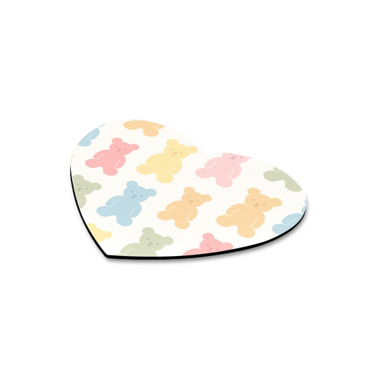Mousepad a forma di cuore