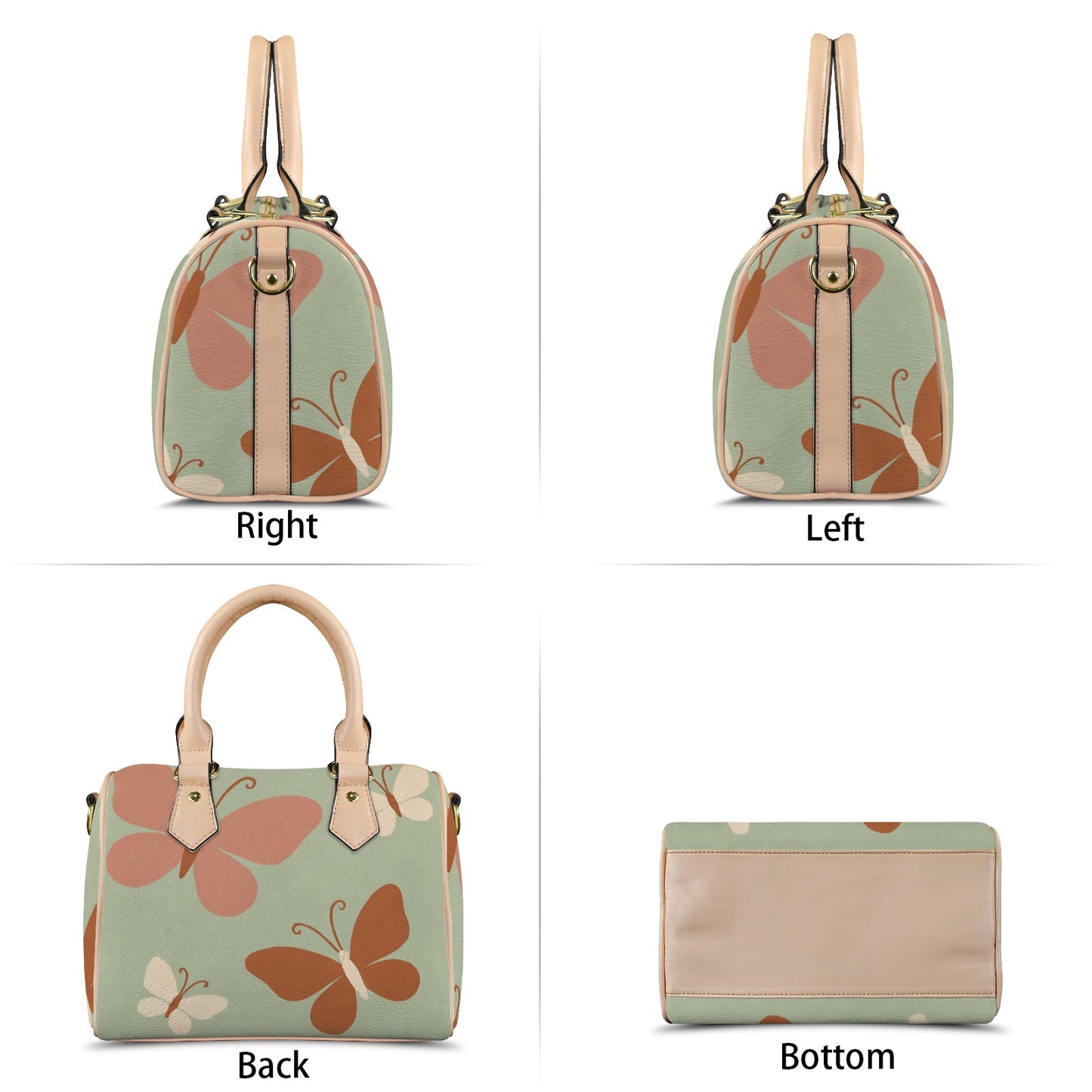 Borsa Satchel mini "Farfalle"