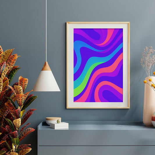 Poster Stampato "Ipnosi Pop"