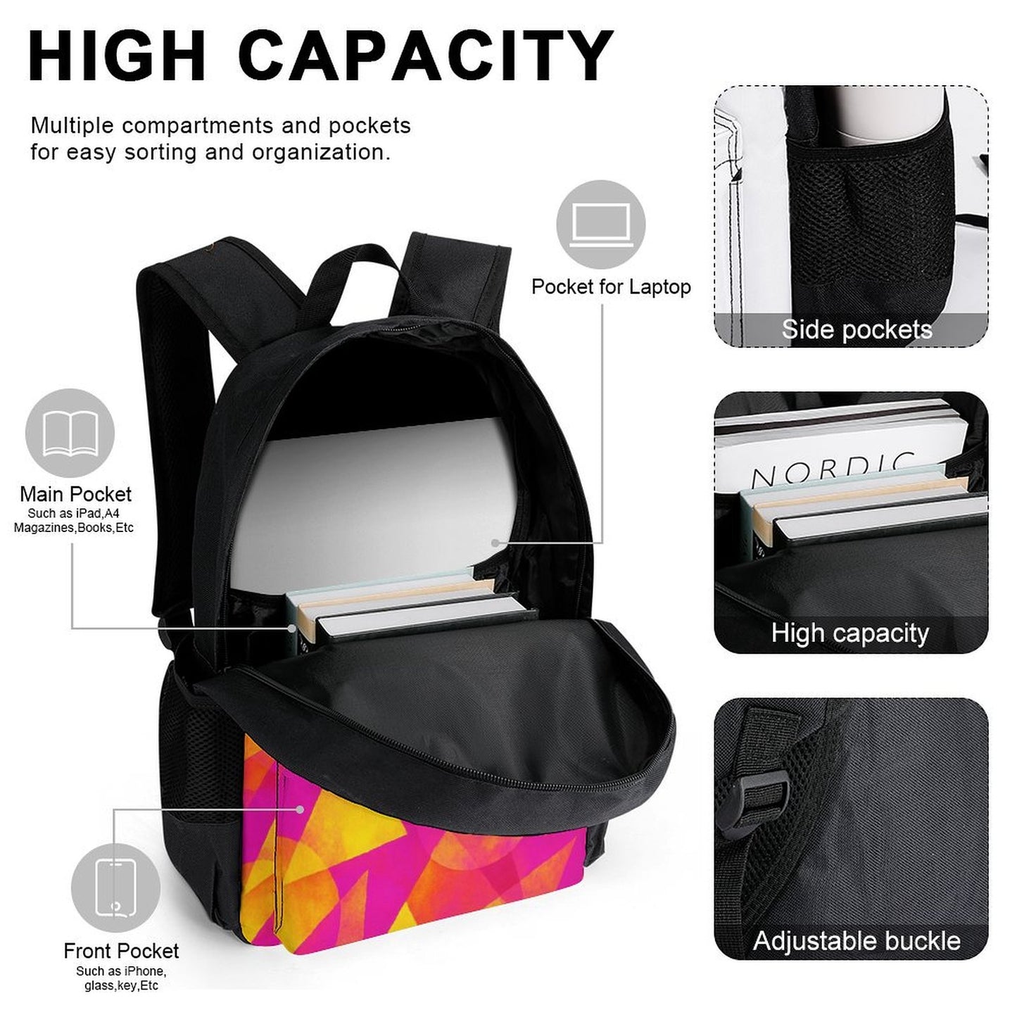 Set combinato zaino 3 in 1 di Design