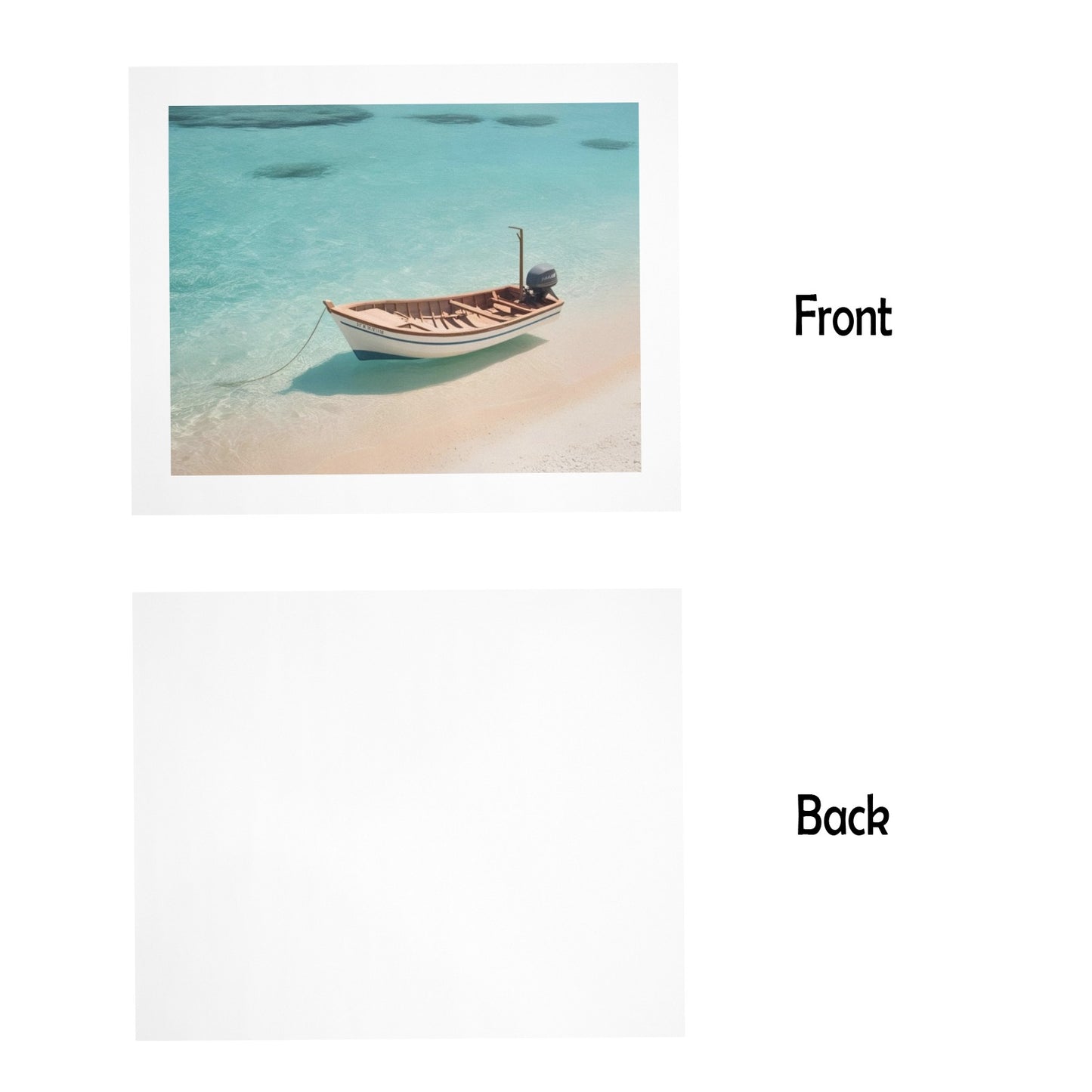 Stampa Artistica "Barca"