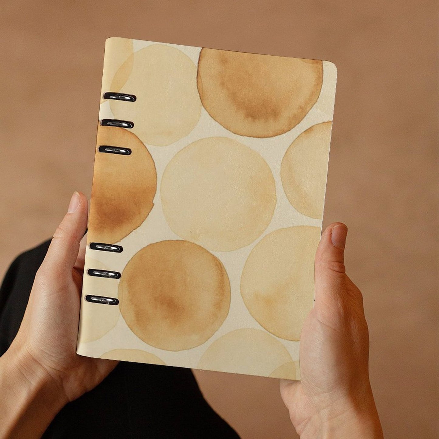 Quaderno con raccoglitore di design (A5) Bolle