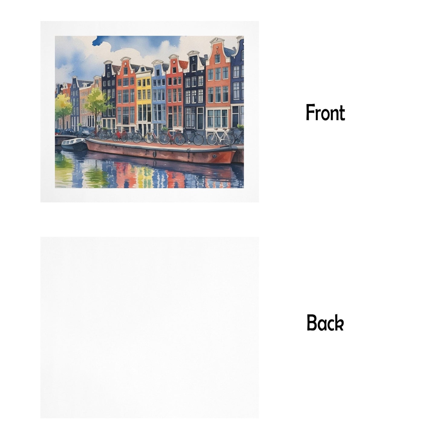 Stampa su tela "Amsterdam"