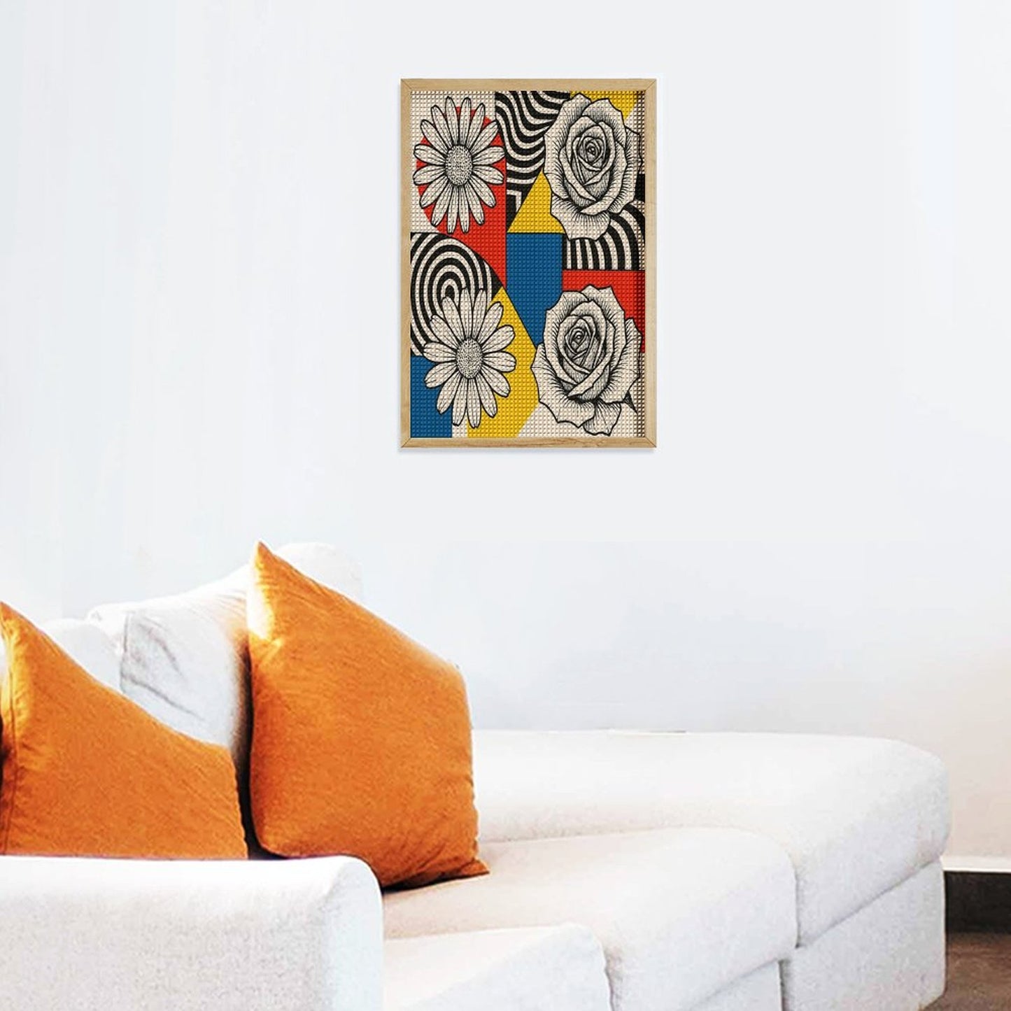 Dipinto a Diamante su tela "Corolle Pop"