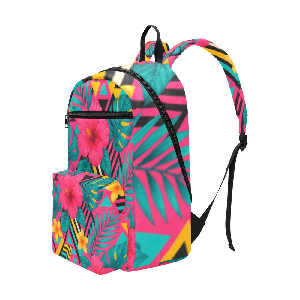 Zaino da viaggio geometrico Tropicale