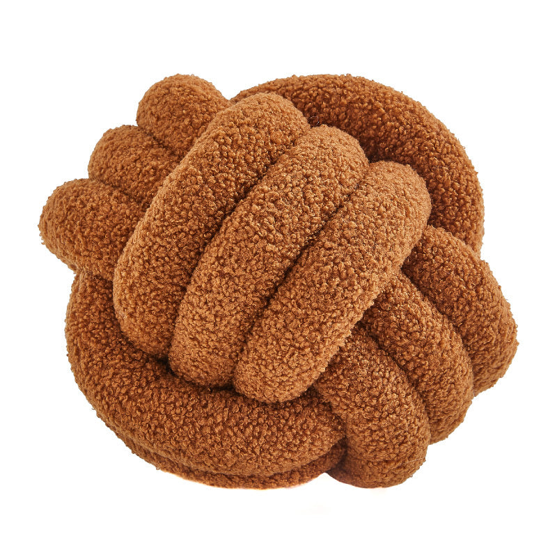 Cuscino a forma di palla annodata