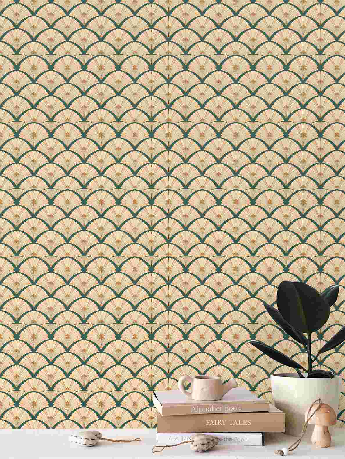 “Danza Infinita – Repeat Pattern Wallpaper Designer FEI ADLER"