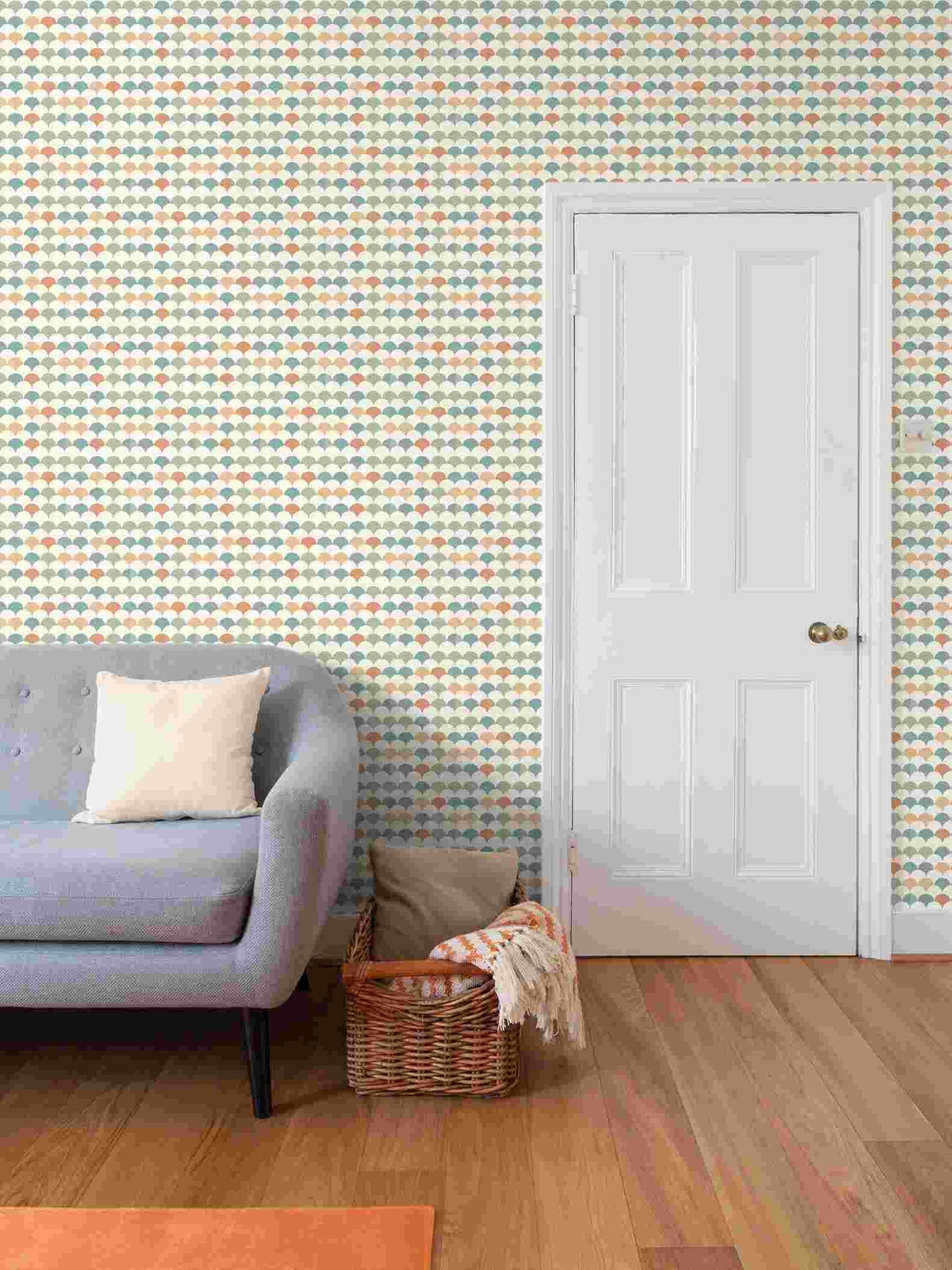 “Onde Pastello – Repeat Pattern Wallpaper  Design FEI ADLER”