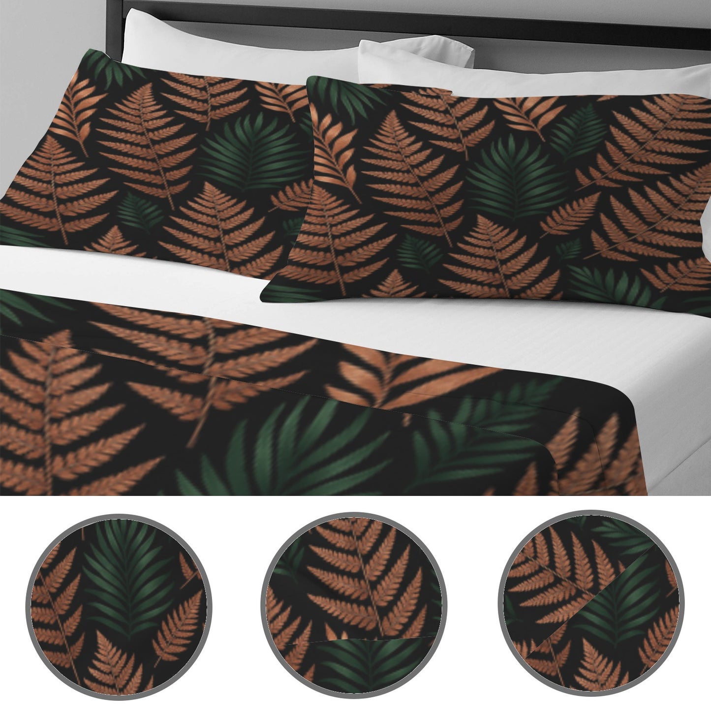 Set biancheria da letto "Felci Ramate"