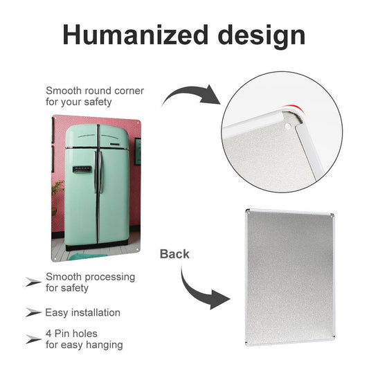 Cartello in metallo "'50 Vintage"