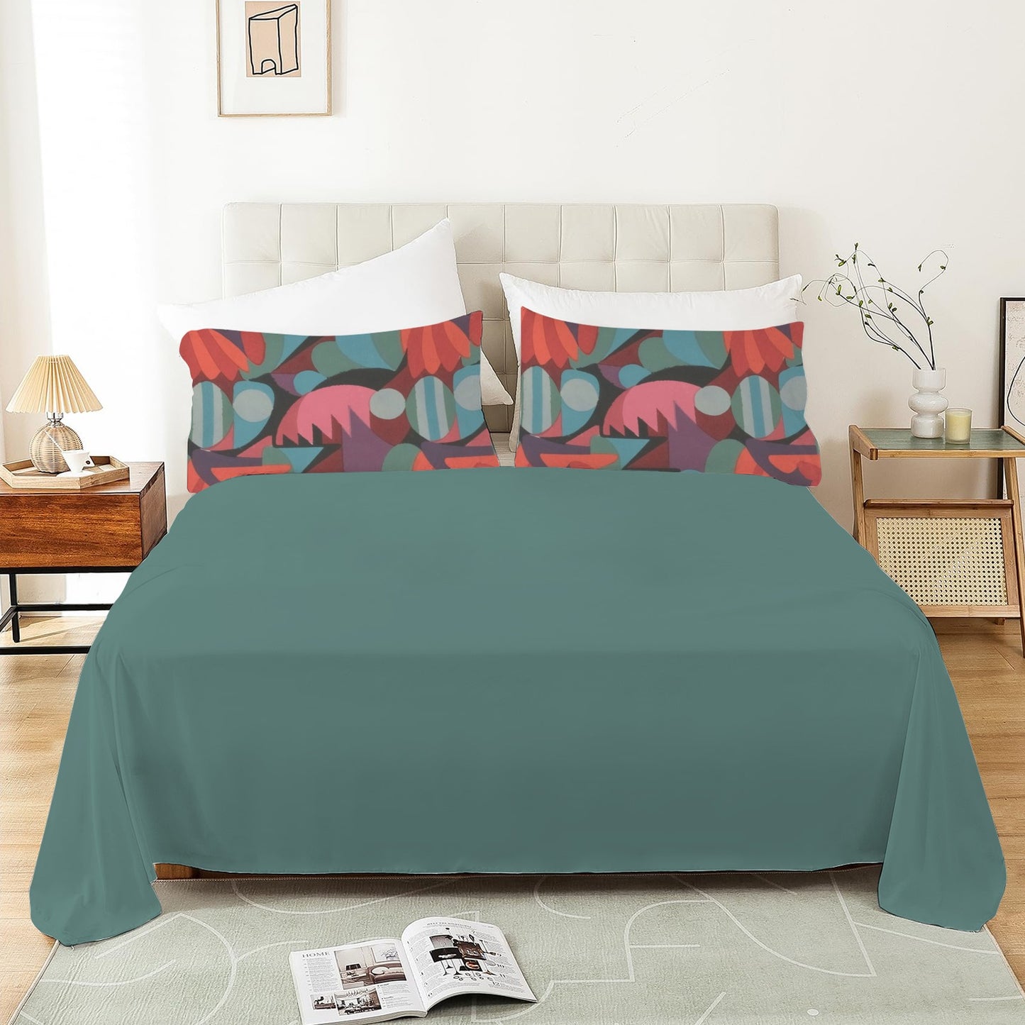 Set biancheria da letto "Astratti d'Autore"