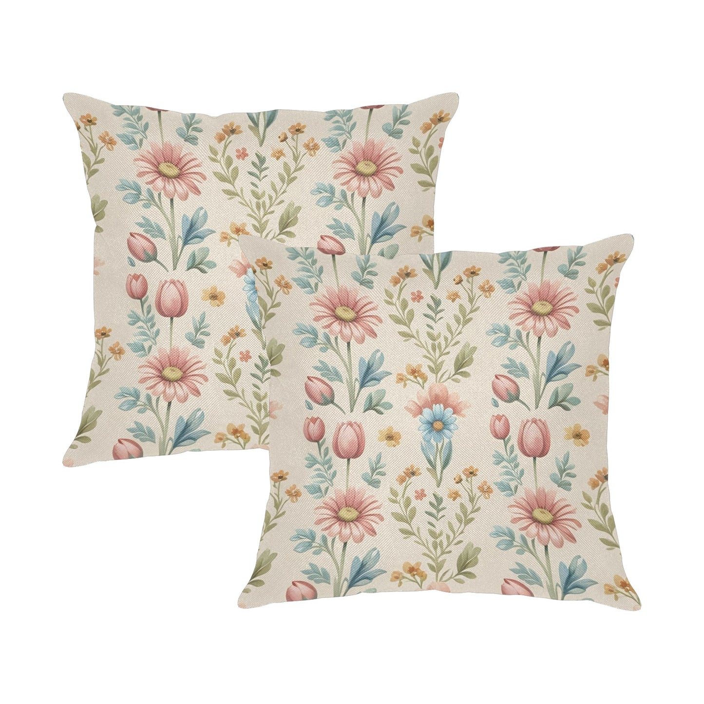 Federe in Lino "Eleganza fiorita"