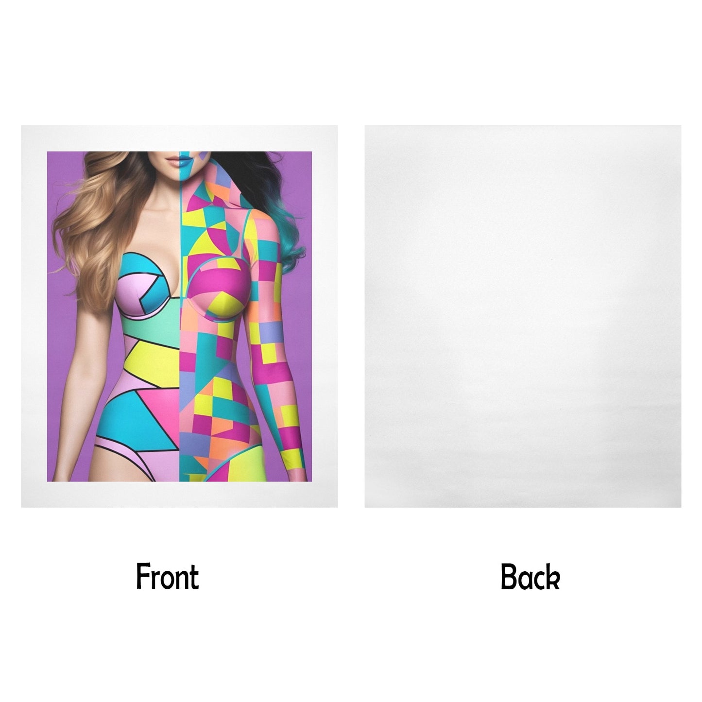 Trittico Artistico, stampe su tela "Pop Art"